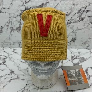 Men's Varcity Wheat | Red Casual Bin Bucket Hats NWT